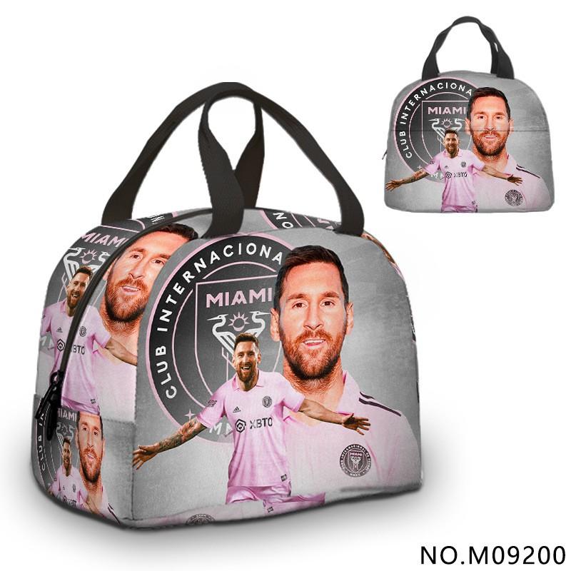 Insulated Lunch Bag Kids Students Adults Portable Food Carrier With Ice Pack Compartment Oxford Fabric Modern Minimalist