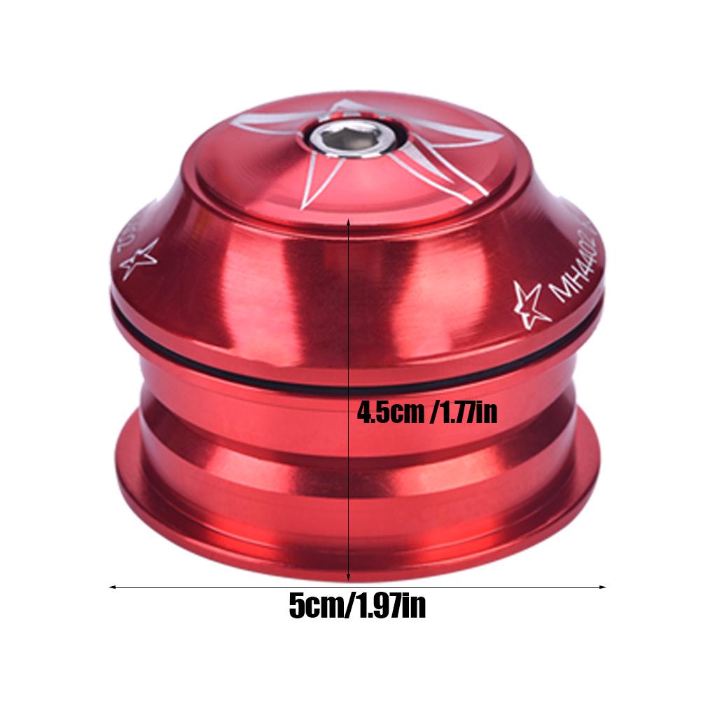 Bike Accessory Bike Headset Set Aluminium Alloy Bike Front Fork Stem Headset Replacement Tackle Accessory Bike Headset