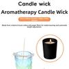 50pcs 50 Pieces Candle Wicks Pre-Waxed DIY Candle Wicks Natural Soy Candle Wicks  Soy Candle Making