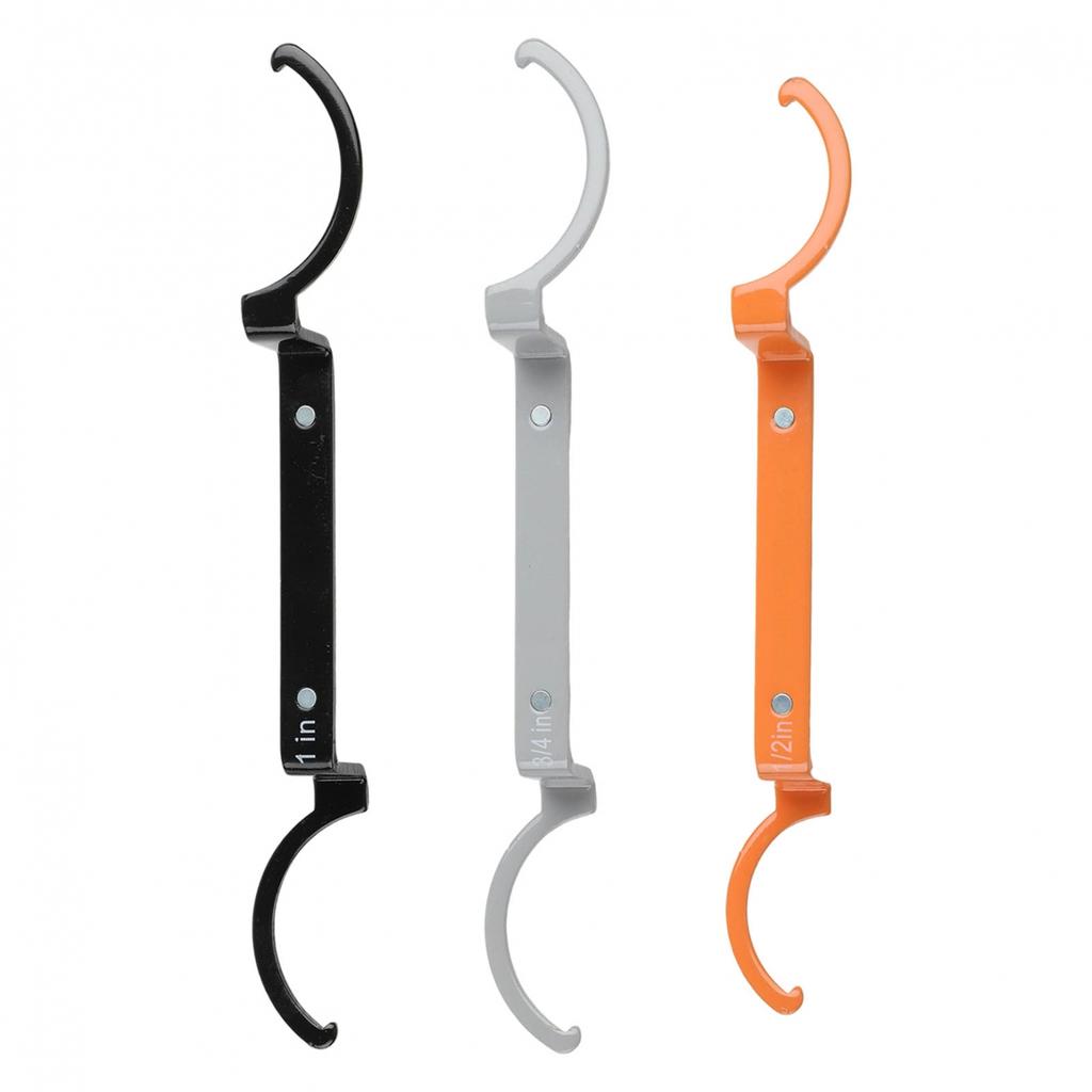 Conduit Locknut Wrench Set 1/2 3/4 1 Inch Offset Bends for Tight Spaces