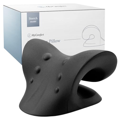 

[Featured on Mezamashi TV] MyComfort Neck Stretching Pillow [Just 5 Minutes at Home] Stretching Neck, Shoulders, and Scapulae, Neck and Shoulder Suppo