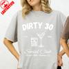 30th Birthday Graphic Tshirt Gift Custom Cocktail Social Club Party Matching Cotton Tshirts Crewneck Regular Short Sleeve