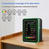 Intelligent Air Quality Monitor 6 In 1 TVOC CO2 Sensor Formaldehyde Detector  Travel