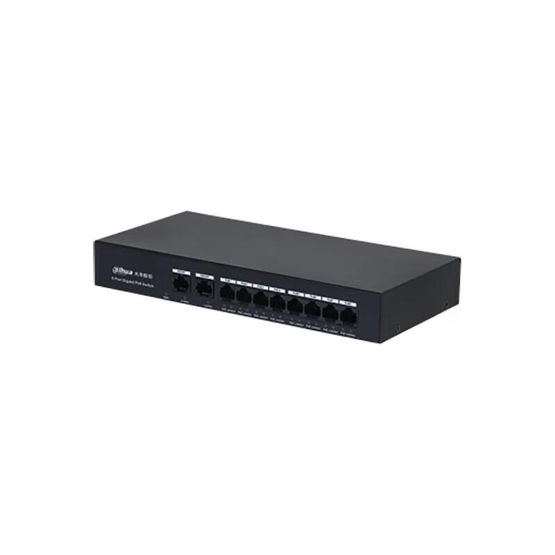 

Dahua 8-Port Gigabit Unmanaged Layer 2 PoE Switch