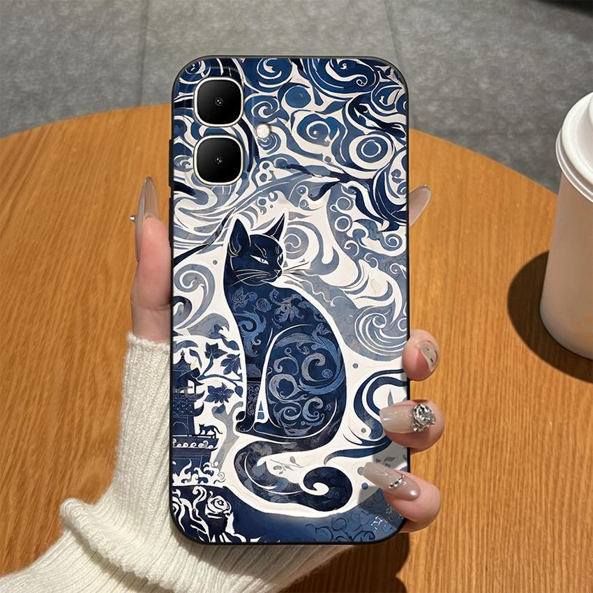 For Infinix Smart 10 8 7 6 Plus 8 5 Pro 8HD 6HD Phone Cases Fashion Leopard Patterns Soft Matte Silicone Shell For Infinix Smart9 3+ Lightweight Cover