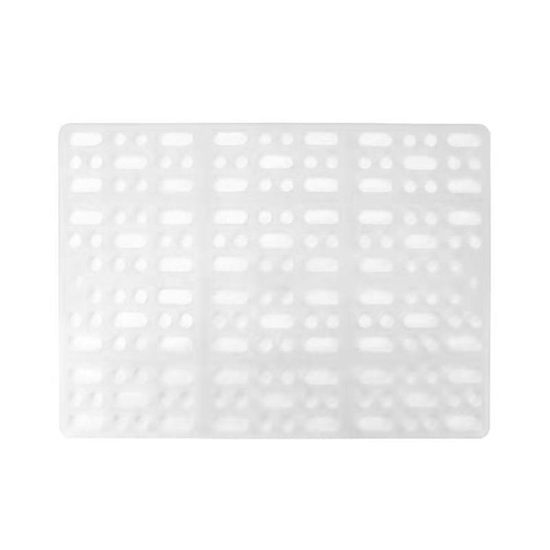 

12lots Antislip Safety Mats Rabbit Foot Pad for Pet Like Rabbits to Prevent Accidents During Playtimes Activity белый