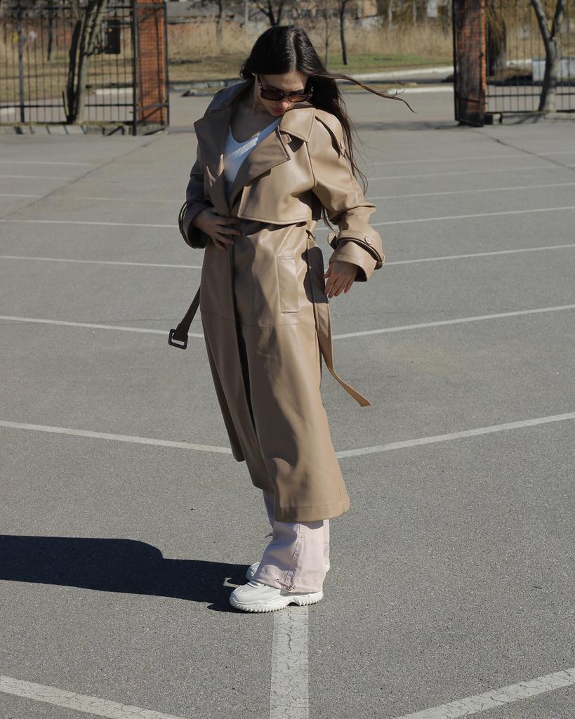 Тренч на поясе Bocharova 321 XS-S Капучино