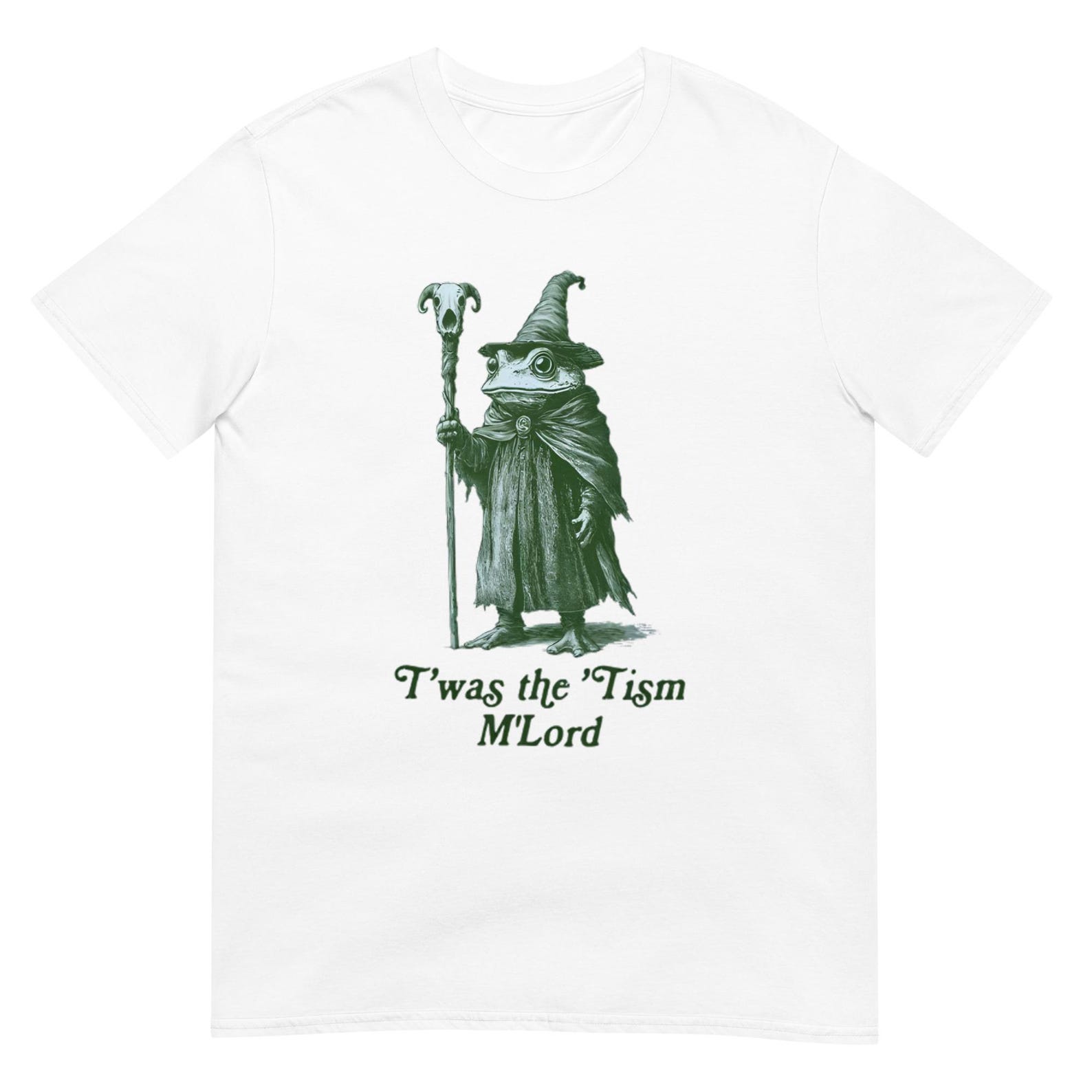 T was The  Tism M lord Shirt, Funny Quirky Graphic Tee, Casual Wear for Autism Awareness, Unique Gift for Friends & Family 4XL