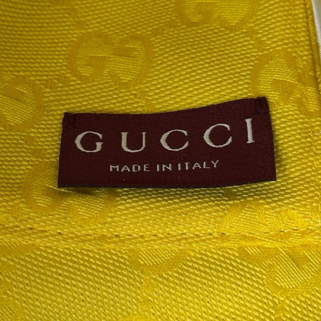 Used GUCCI GG Canvas Reversible Bucket Hat 790152 Blue Cotton Women's Other Fashion Accessories