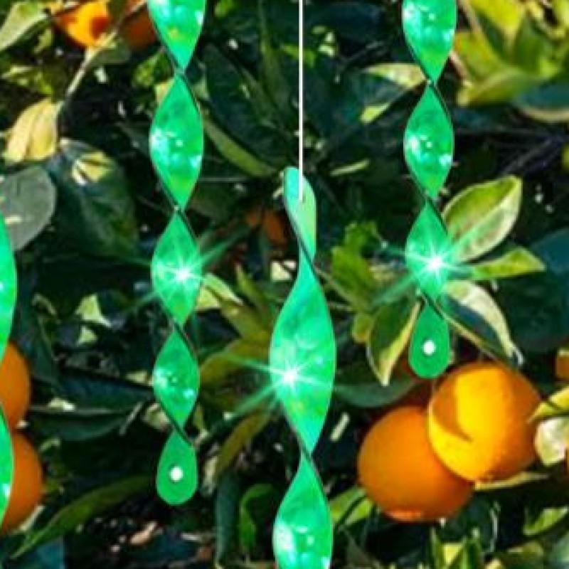 12Pcs Reflective Bird Repeller Waterproof 30CM Bird Deterrent Rod Reusable Bird- Stick for Home Yard Patio Decoration