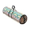 Gift Wrap Roll Bag Clear Wrapping Paper Storage Bag Holiday Wrap Organizer Tote with Handles