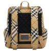 Burberry Zkontrolujte plátěný batoh béžový více kapes ležérní denní cestování do práce 80898461