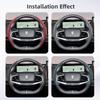 bpzsw1 Suitable for Gwm Deepal Breathable Perforated Leather Steering Wheel Cover with Segmented Quick-Release Design, Non-Slip and Durable, S05 S07