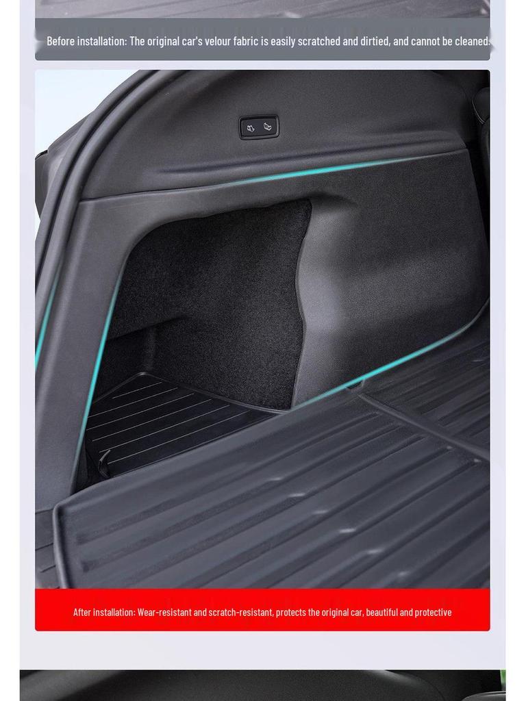2025 Tesla Model Y Rear Trunk Side Panel Protectors