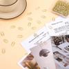 200 Pcs Gold Paper Clips, Metal Heart Paper Clips, Mini Gold Paperclips, Cute Binder Clips for Document Note Sorting, Wedding Decoration, Crafts,
