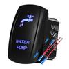 12V 24V Boat Trim Tabs Switch (ON)-OFF-(ON) Momentary Rocker Switch Waterproof Blue Light ON-OFF Toggle Switch With Harness Switches4
