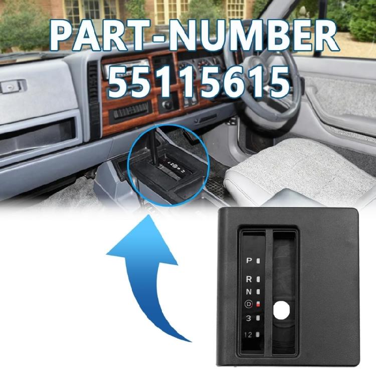 Precise Engineered Shifting Panel Bezels For XJ Heat Resistant Material With Smooth Tactile Surfaces 55115615 5EK03TRM