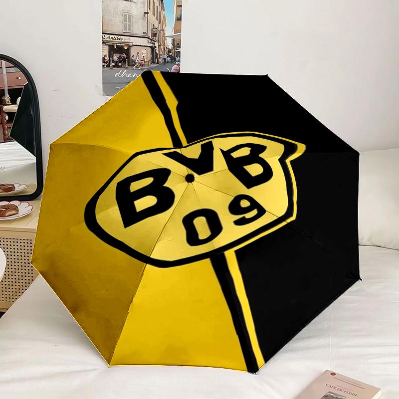 08 Football Club Umbrella 8-Frame for Travel, Camping, Casual Lightweight Portable Umbrella, Essential for Every Family Holidays Gift
