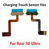 For Motorola Moto Razr 50 / 50 Ultra CXT2451 XT2453 USB Charging Touch Sensor FPC Flex Cable Replacement Parts
