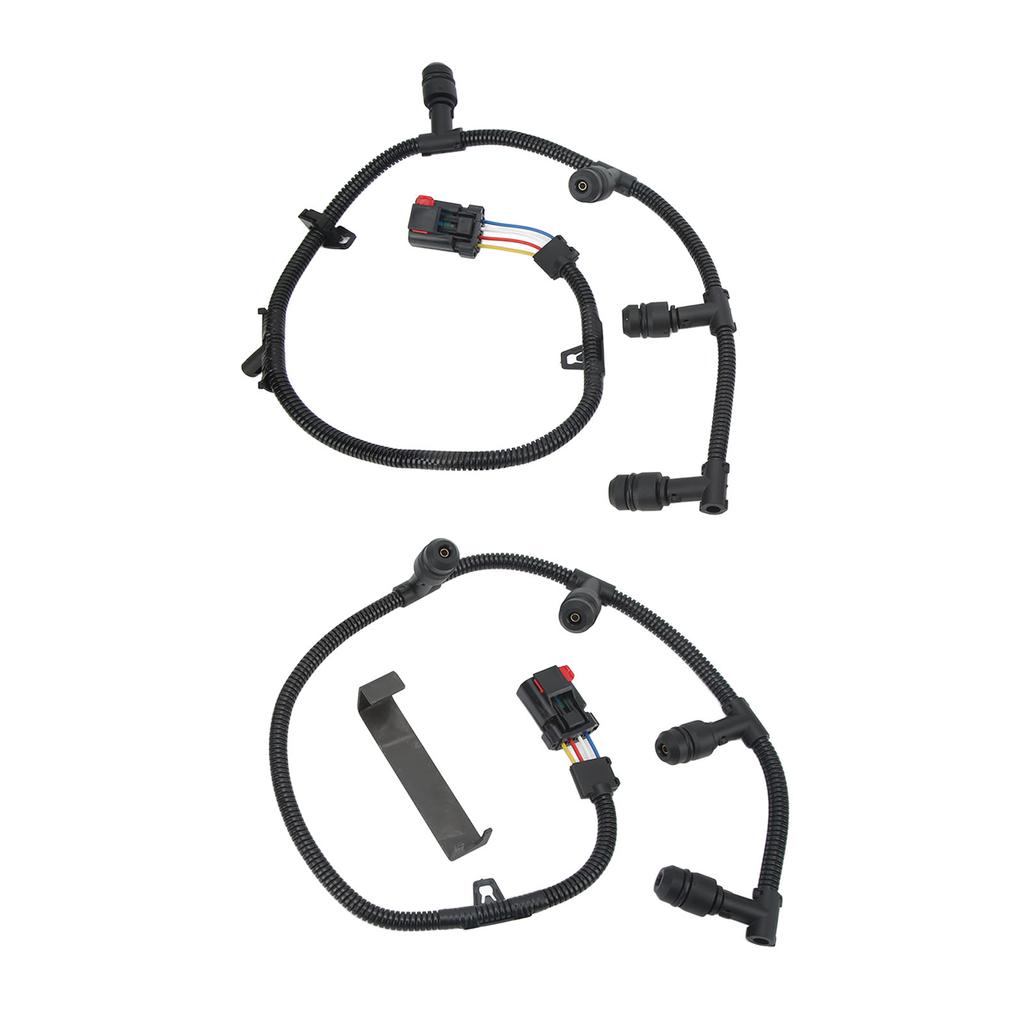 2pcs Glow Plug Wiring Harness with Removal Tool 5C3Z12A690A Left Right Replacement for Ford F450