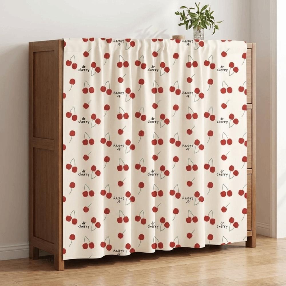 Dust-Proof Cabinet Cover Curtain Wear-resistant Shoe Cabinet Curtain  Miscellaneous Cabinet