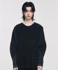 Waiowai Pleated Fold Basic Round T-Shirt_3Colors
