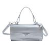 Korean Crocodile Pattern Women's Lock Buckle Crossbody Handheld Bag - 2026 Large Capacity & Stylish