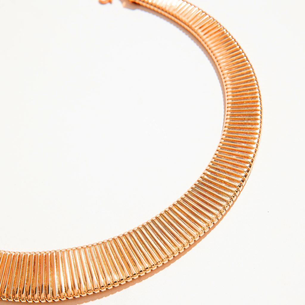 DIEZI Personality Punk Chain Necklace Torques For Women Vintage Sweet Cool Round Choker Statement Collar Necklace Zircon