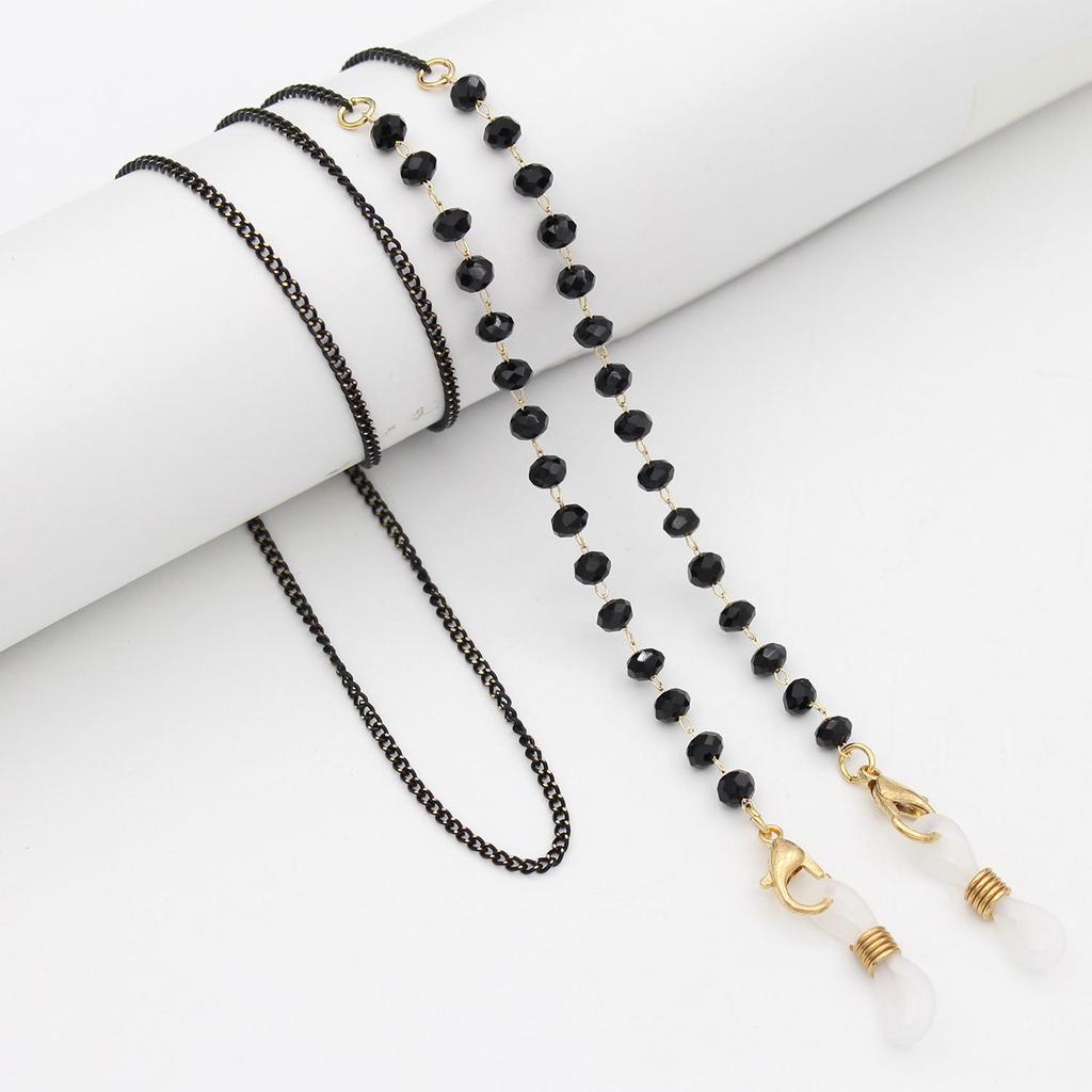 High-End Women's Fashion Sunglasses and Mask Chain Lanyard – European & American Style