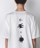 INSILENCE Back Print Symbol T-Shirt Off White