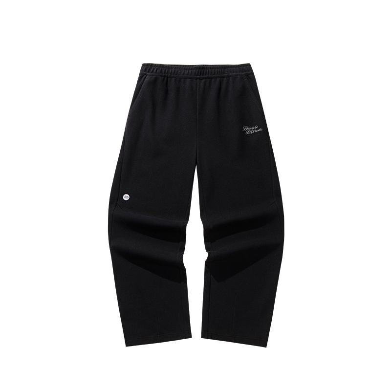 Anta Fan Zhendong Series Sports Minimalist Versatile Comfortable Casual Pants Unisex bottoms 172628304R-2 L