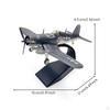 Aircraft Model with Stand 1:72 Scale Finished Painted for Hobbyists, Office