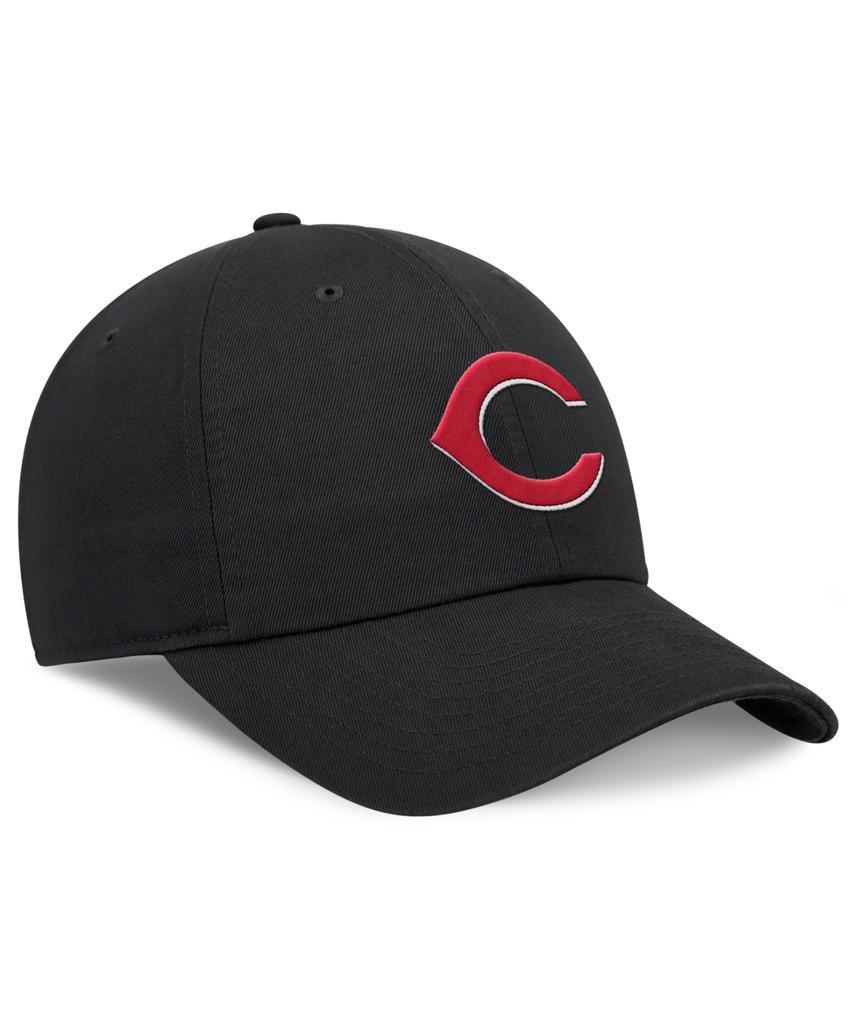 Panatigseu Cincinnati Reds Nikeclub Unstructured Organic Cotton Cap - Black