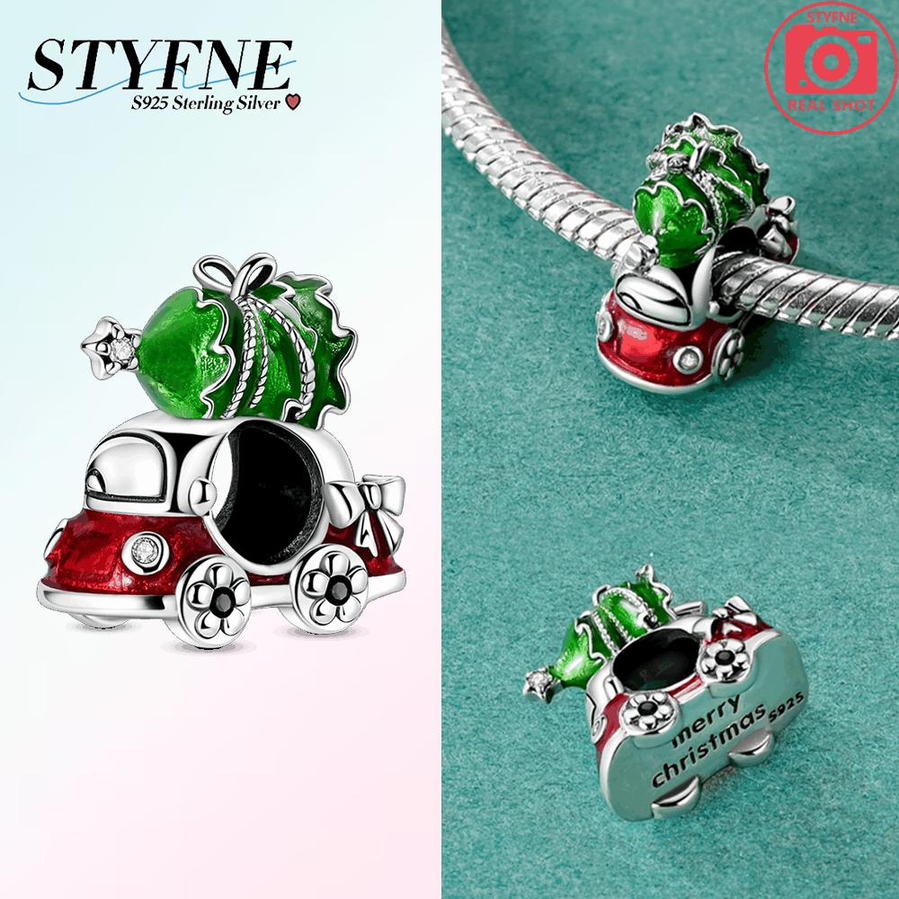 Charms Copper Christmas Tree Beads Bracelet For Charms Plataoriginales Brand Beads Diy Jewelry Making Gifts