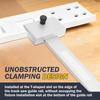 90 Degree Guide Rail Protractor Aluminium Alloy Adjustable Square Guide Professional Track Saw Guide Rail Square for Woodworking