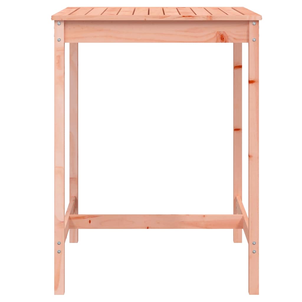 Garden Table 82.5 x 82.5 x 110 cm Solid Douglas Fir Wood