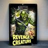 YRevenge of The Creature Movie Metal Poster Tin Sign Xcm Plate Aluminum