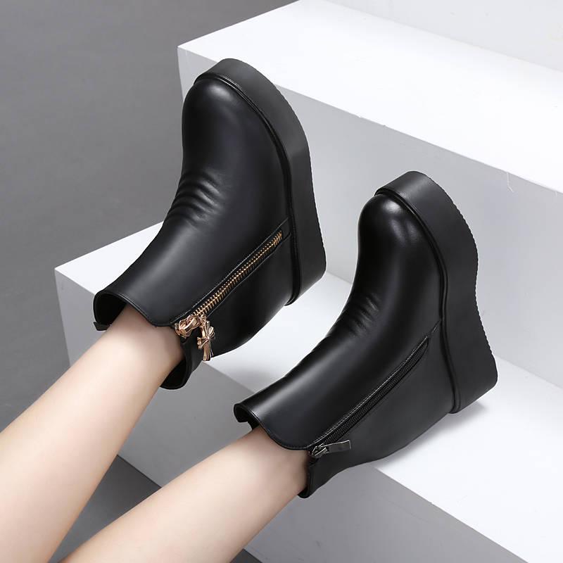 Cizme De Zapada Femei Iarna Calda Push Cizme Femei Platforma Femei Pana Impermeabil