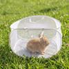 Folding Poultry Escape Fence Transparent Rutin Chicken Anti Escape Tent  Exercise Cage