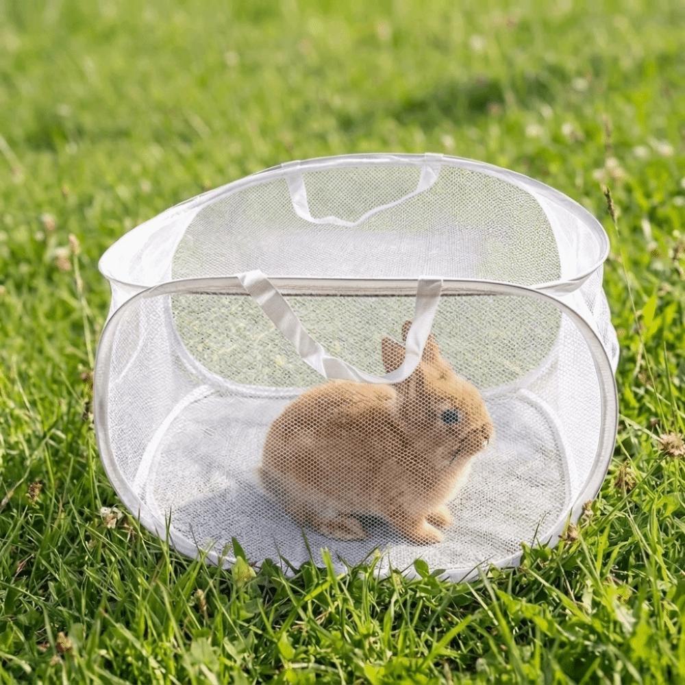 Folding Poultry Escape Fence Transparent Rutin Chicken Anti Escape Tent Exercise Cage