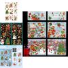 Grinch Christmas Static Cling Snowflake Stickers Set For Holiday Decor With Pvc Material
