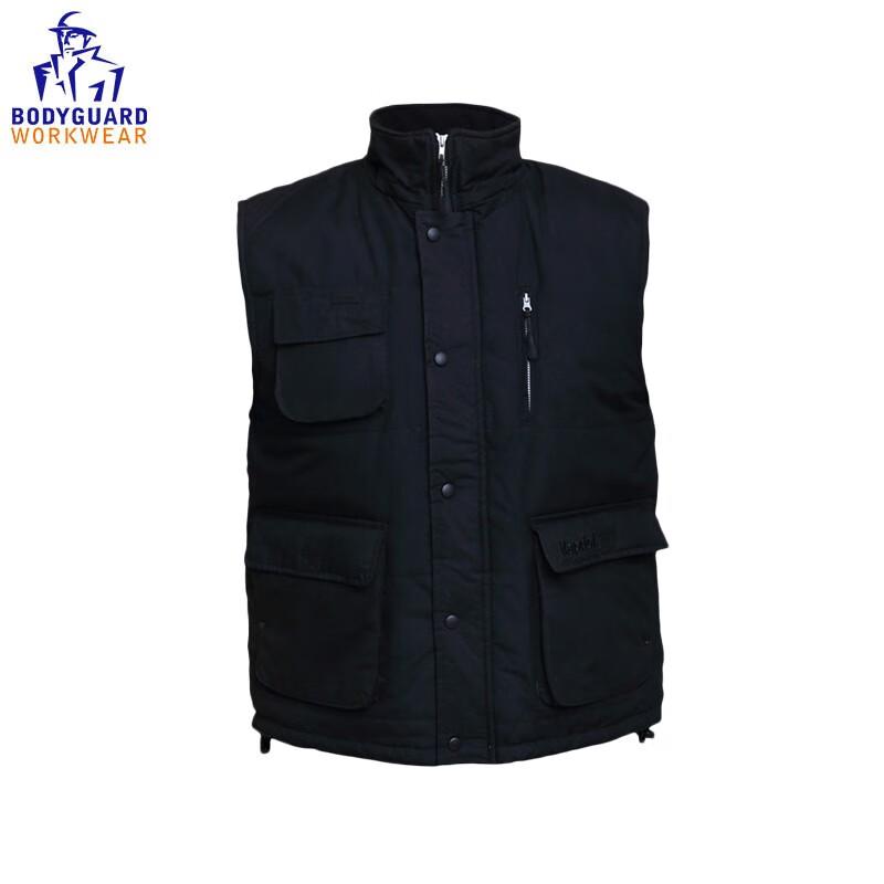 Bao Di Jia Classic Multi-Pocket Cotton Vest XL