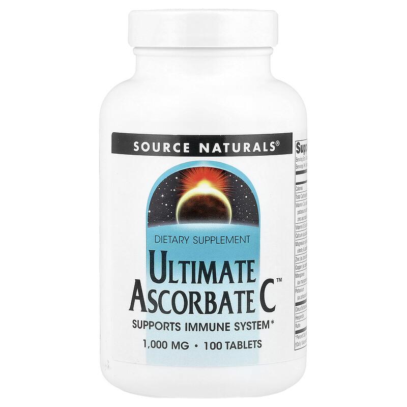 Ultimate Ascorbate C™, 100 Tablets