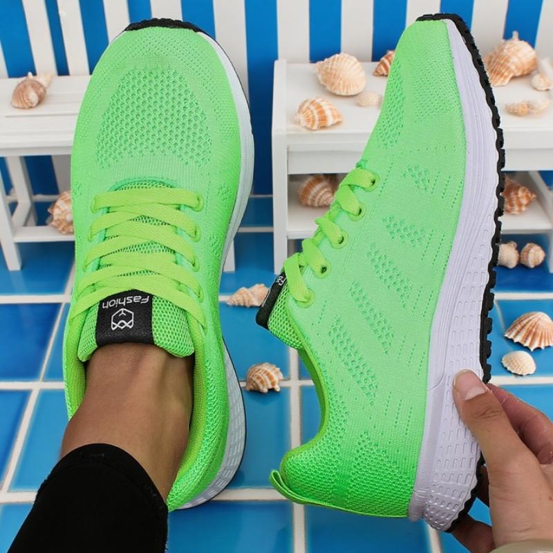 

Anti Slip Women Sneakers Minimalist Lightweight Compression Fit Running Shoes Sleek Design Cross Training Shoes Women Sneakers 36