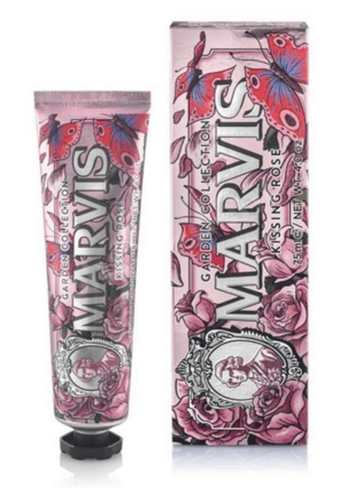 Dentifrice - MARVIS - Menthe & Rose Bulgare - 75ml - Protection Complète - Fraîcheur Durable