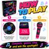 Gioco Karaoke Battaglia Grabthemic con Microfono Interattivo per Divertimento in Festa