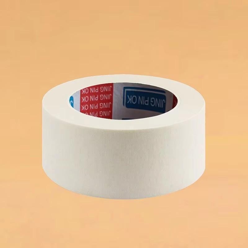 1Pc Selling Long Masking Tape Beige Car Painting Car House Oil Painting Single-Sided Masking Tape Adhesive Sealing Supplies