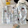 Cloud Cotton Short Pajamas Set With Breathable Fabric For Youth Women Summer Sleepwear