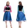 [sunyhom] Princess Dress Women's Costume Halloween Cosplay Outfit Become a Princess Fancy Dress Party School Festival Stage Costume Gift School Festiv