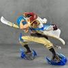 13cm One Piece Anime Character Whitebear Pirates Edward Newgate Statue PVC Statue Model Doll Collection Gift